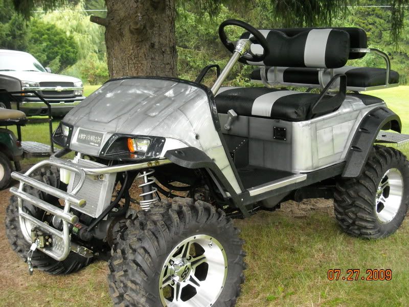 4x4 Golf Cart with ATV Drive Line 40+MPH Great Lakes 4x4. The largest